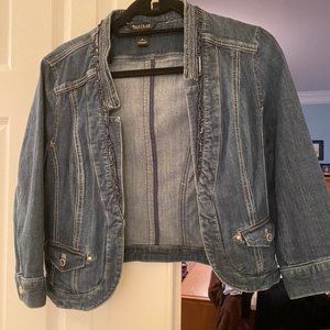 White House Black Market Jean Jacket